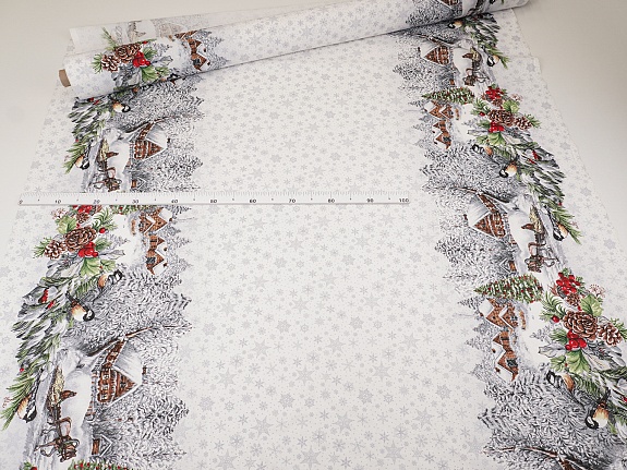 Рогожка "Студеная пора", ш.1.5м, хлопок-100%, 165гр/м.кв