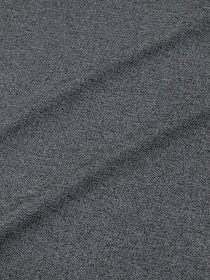 Теплый хлопок меланж цв.Темно-серый, ш.1.5м, хлопок-60%, п/э-40%, 165гр/м.кв