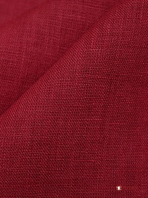 Лен костюмный с эффектом мятости цв.Красно-бордовый-2, ш.1.45м, лен-100%, 190гр/м.кв