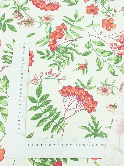 Полулен "Рябина", ш.1.5м, лен-30%, хлопок-70%, 140гр/м.кв