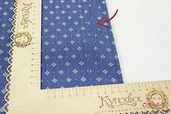 Джинсовая ткань "Звездочки-снежинки на джинсе", ш.1.49м, хл-85%,п/э-15%, 140гр/м.кв