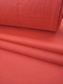 Поплин цв.Темный коралл, ш.2.2м, хлопок-100%, 105гр/м.кв