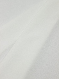 Мерный лоскут - Вареный (стираный) хлопок цв.Молочно-сливочный, ш.2.5м, хлопок-100%, 115гр/м.кв