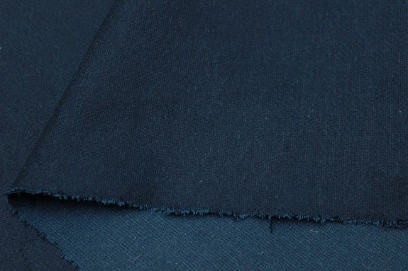 Бархат (микроворс) цв.Черная морская волна, СОРТ2, ш.1.45м, хлопок-95%, лайкра-5%, 270гр/м.кв