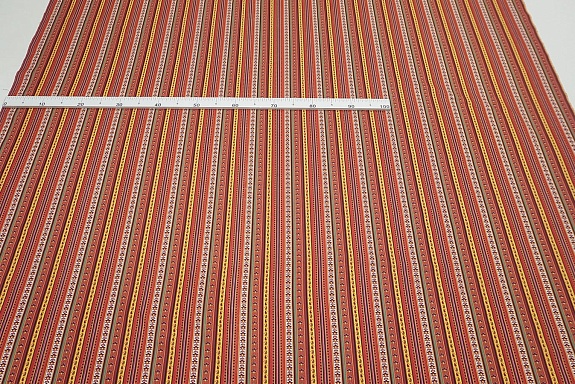 Перкаль "Милорада" цв.красно-терракотовый, ш.1.5м, хлопок-100%, 120гр/м.кв