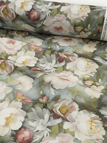 Ткань Дак Цифр.печать "Пастельный этюд", ш.1.8м, хл-65%, п/э-35%, 210гр/м.кв