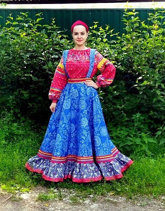 Сарафан "Дивный цветок"