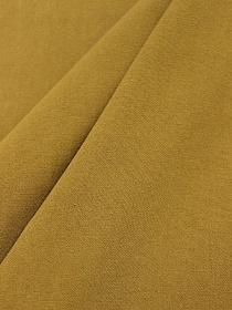 Плательный хлопок цв.Темная горчица, СОРТ2, ш.1.46м, хлопок-100%, 150гр/м.кв