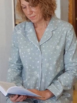 Пижама из теплого хлопка "Одуванчиковый ветер" МК по пошиву*