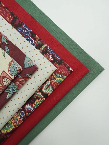 Набор тканей для рукоделия "Царевна", 45см*30см, 6шт