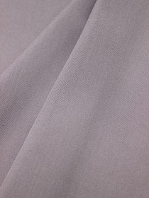 Штапель цв.Св.серо-лиловая дымка, ш.1.45м, вискоза-100%, 110гр/м.кв