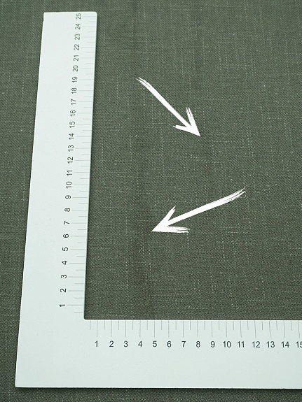 Конопля с хлопком-диагональ цв.Болотно-серый хаки, СОРТ2, ш.1.4м, конопля-80%, хлопок-20%, 246гр/м.кв