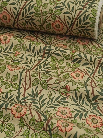 Перкаль Премиум (Digital) "Шиповник", ш.1.45м, хлопок-100%, 140гр/м.кв