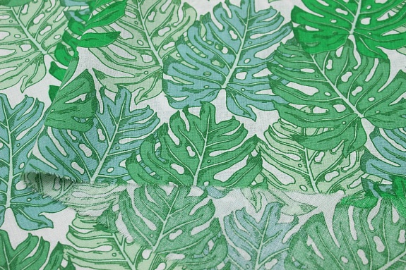 Поплин "Сочные тропики", СОРТ2,  ш.1.5м, хлопок-100%, 115гр/м.кв