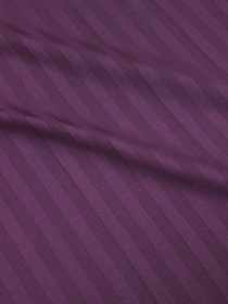 Мерный лоскут Сатин-страйп цв.Темно-сливовый (1см*1см), ш.2.2м, хлопок-100%, 125гр/м.кв