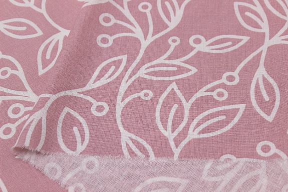 Бязь "Луара" цв.розовая дымка, (комп), ГОСТ, ш.2.2м, хлопок-100%, 142гр/м.кв