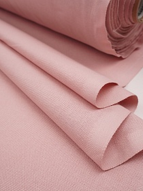 Рогожка цв.Светлая пыльная роза, СОРТ2, ш.1.5м, хлопок-100%,160гр/м.кв