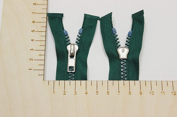 Молния тракторная №5 цв.зеленый мох, 55см