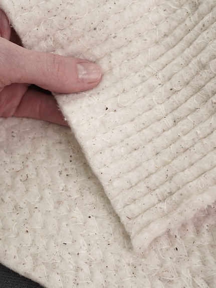 Ватин, ш.1.5м, хлопок-75%; п/э-25%, 280гр/м.кв, раппорт 100см