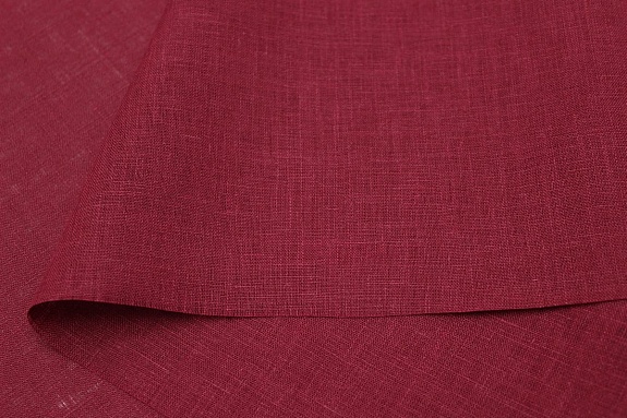 Лен сорочечный цв.Винтажно-бордовый, ш.1.5м, лен-100%, 125гр/м.кв