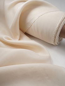 Купра цв.Кремовый, ш.1.35м, купра-100%, 110гр/м.кв