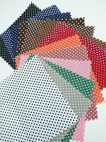 Комплект образцов "Импортный хлопок: горох и пшено"