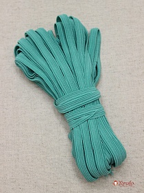 Резинка бельевая, цв.Изумруд, ш.7мм, 10м