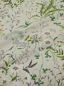 Полулен "Льняное лето" (на суровом), ш.1.5м, лен-30%, хлопок -70%, 140гр/м.кв