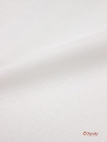 Мерный лоскут - Рогожка цв.Белый, СОРТ2, ш.1.5м, хлопок-100%, 155гр/м.кв