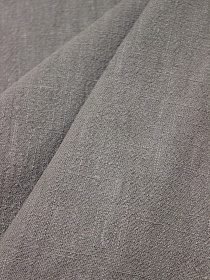 Мерный лоскут (ткань в отрезах) - Крапива Рами (Ramie) цв.Серо-кофейный, ш.1.4м, крапива-100%.