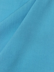 Штапель цв.Бирюзовый нефрит, ш.1.45м, вискоза-100%, 110гр/м.кв