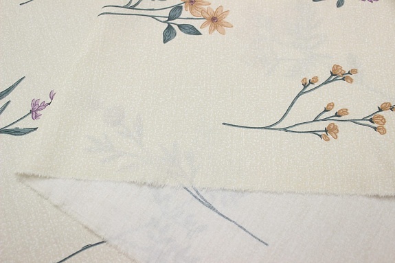 Сатин "Летний мотив", ш.2.35м, хлопок-100%, 110гр/м.кв