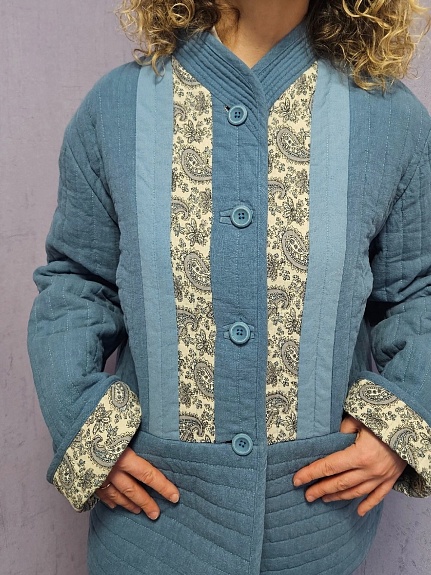 Фуфайка из крапивы, бязи и полульна