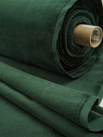 Бархат Премиум "Элит" цв.Темный кедр, ш.1.45м, хлопок-100%, 260гр/м.кв