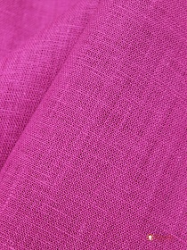 Лен костюмный цв.Светло-розовая фуксия, ш.1.5м, лен-100%, 190гр/м.кв