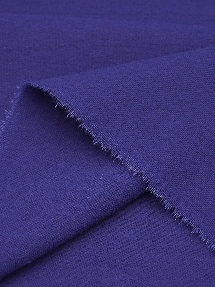 Фланель цв.Сине-фиолетовый, ш.1.5м, хлопок-100%, 175гр/м.кв
