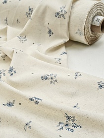 Хлопколен с вискозой Цифр.печать "Эйрин", ш.2.5м, хл-50%, вискоза-45%, лен-5%, 110гр/м.кв