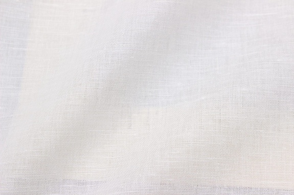 Полулен цв.Белый, ш.1.52м, лен-57%, хлопок-43%, 130гр/м.кв