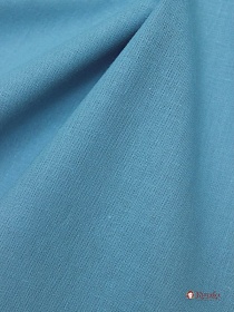 Поплин цв.Лазурно-голубая дымка, ш.2.2м, хлопок-100%, 105гр/м.кв