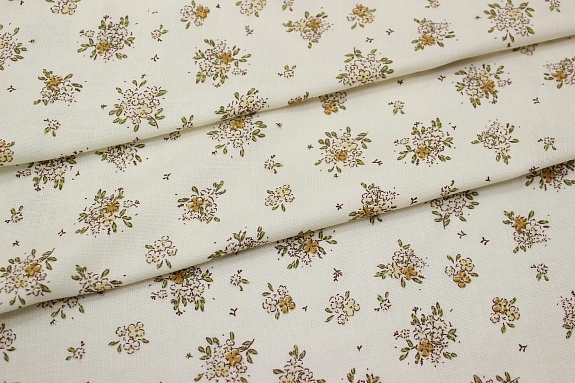 Муслин Премиум двухслойный гладкий "Этель", ш.2.45м, хлопок-100%, 130гр/м.кв