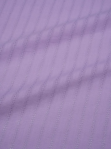 Мерный лоскут Фактурный хлопок "Мережка-полоска" цв.Лавандовый, ш.1.45м, батист, хлопок-100%, 100гр/м.кв