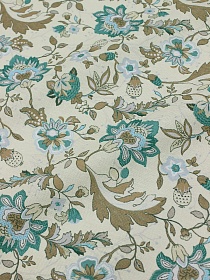 Рогожка "Китайские цветы", (комп), ш.1.5м, хлопок-100%, 160гр/м.кв