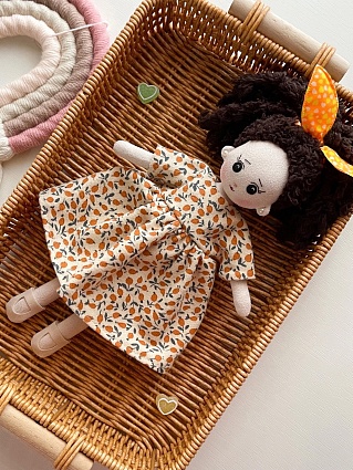 Набор одежды для куклы ручной работы