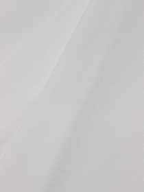 Трикотаж Кулир.гладь цв.Молочно-сливочный, ш.1.96м (0.98м*2, чулок), Компакт, хл-100%, 145гр/м.кв