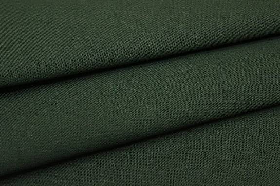 Саржа цв.Еловая хвоя, ш.1.5м, хлопок-100%, 260гр/м.кв