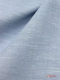 Полулен "Меланж Голубой джинс" ш.1.5м, лен-50%, хлопок-50%, 150гр/м.кв