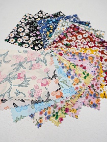 Комплект образцов "Штапель принт" №1