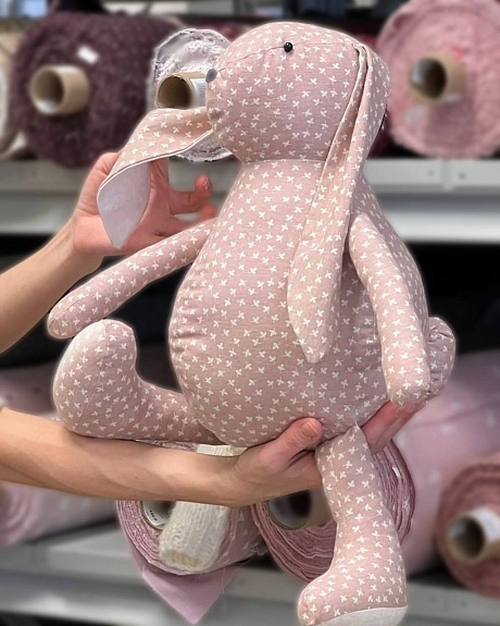 Интерьерная игрушка Заюшка с выкройкой*