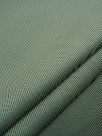 Вельвет цв.Св.винтажная хвоя, ш.1.45м, хлопок-100%, 330гр/м.кв