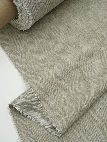 Шерсть костюмная Твид "Елочка" цв.светло-кофейный, ш.1.5м, шерсть-50%, п/э-50%, 280гр/м.кв